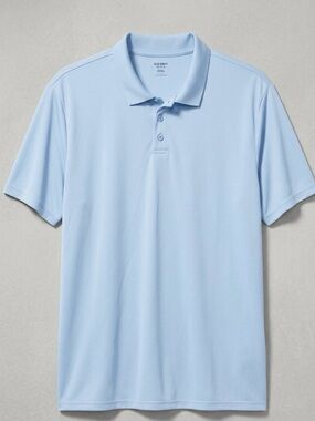 Old Navy Active Men's Blue Polo Shirt  3XL Moisture-Wicking Performance